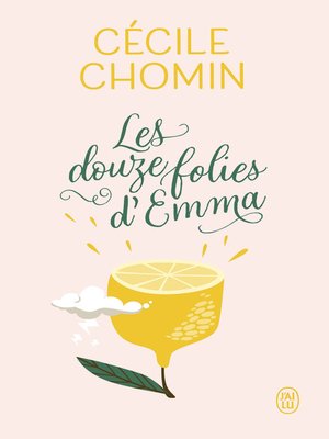 cover image of Les douze folies d'Emma